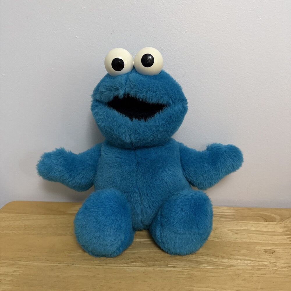 1997 Tyco Mattel Tickle Me Cookie Monster Sesame StreetTested